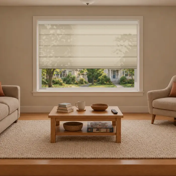 Roman shades